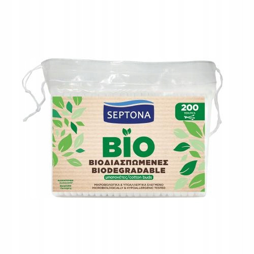 Septona Ecolife Bio Biodegradabilni higijenski štapići 200 kom.
