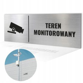 TABLICA ZA NADZOR 20x7,5 ALUMINIJ