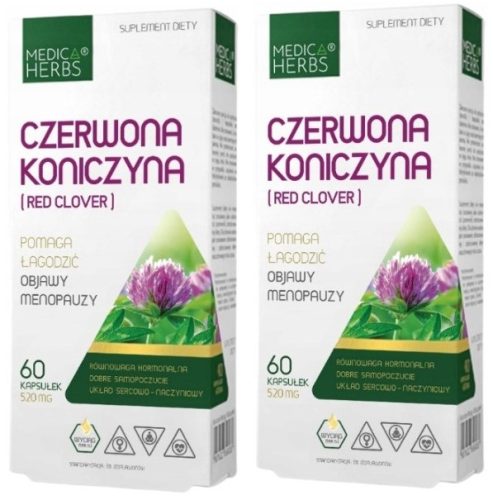 Medica Herbs Crvena Djetelina - 120 Kapsula za Hormonsku Ravnotežu