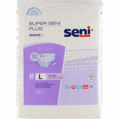Super Seni Plus pelene za odrasle L 30 kom.