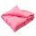 Pernati poplun 140x200 Premium za sve sezone, 70% perja, 100% pamuk, roza