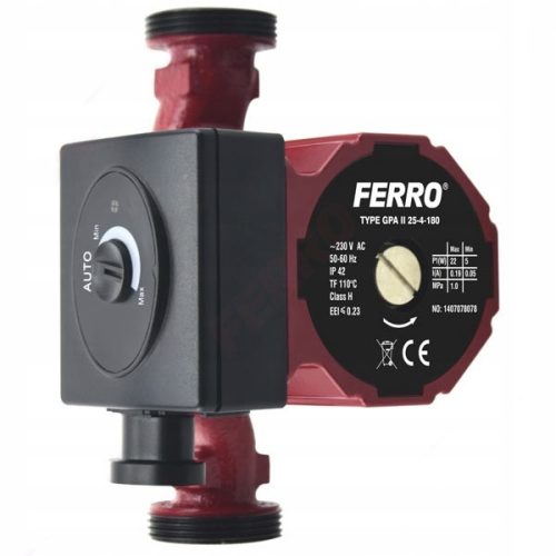 FERO Elektronička cirkulacijska pumpa GPA II 25-4-180