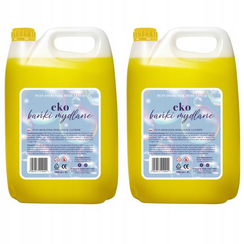 Tekućina za velike mjehuriće od sapunice 2 x 5L - Profesionalna formula za nezaboravnu zabavu na otvorenom
