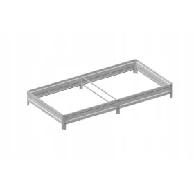  Mini staklenik - Mini staklena zavjesa 200 cm x 100 cm metalna