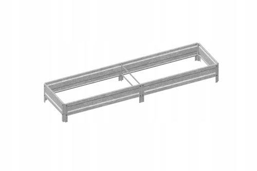  Mini staklenik 200 cm x 50 cm metalni