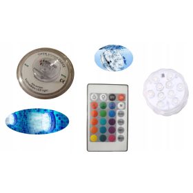  Vodootporna RGB LED bazna lampa + daljinski upravljač