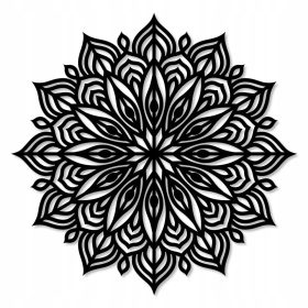 MANDALA ZIDNE PLOČE 3D DEKORACIJA ZIDNA UMJETNOST AŽUR XL