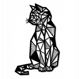 3D MAČKA ZIDNA DEKORACIJA