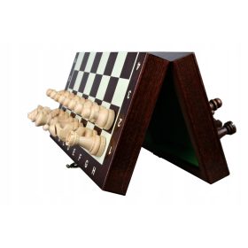  MAGNETNE drvene šahovske figure 20 cm - ASGARD