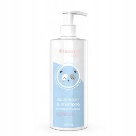    Nacomi Baby Body Wash & Shampoo Emulzija za pranje tijela i kose 250 ml