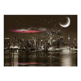 Zidna slika - Zvjezdana noć nad NY - 400X280