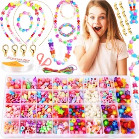    Set za izradu narukvica za djecu, diy perle, poklon za djevojčicu