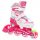  RAVEN Lia Pink podesive koturaljke 30-33 LED kotač