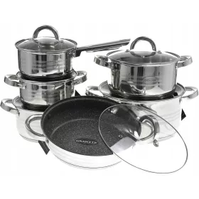   Ronner Austria STEEL set posuda, nehrđajući čelik, 12 kom.