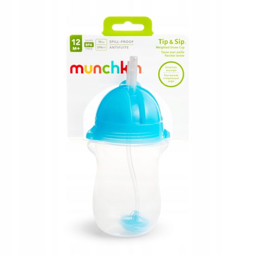 Munchkin neprolijevajuća čaša sa slamčicom 207ml zelena