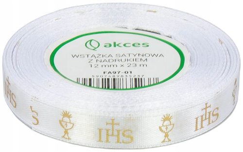 BIJELA VRPCA ZA SVETU PRIČEST IHS ŠALICA 12MM 23M