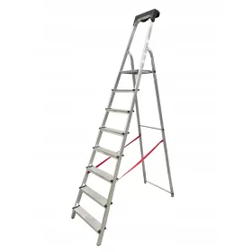 Drabina Ladderman 3,62 m aluminij 1 x 8 do 125 kg