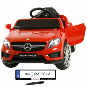  Mercedes auto crna, crvena