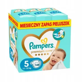  Pampers Premium Care pelene Veličina 5 148 kom.