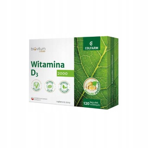 Colfarm Biovitum tekući vitamin D3 2000