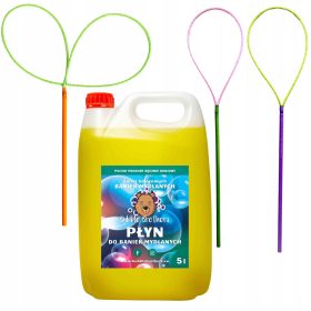 Set za mjehuriće od sapunice Bubble tekućina 3 štapića