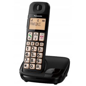 Panasonic KX-TGE110 LCD bežični telefon za starije osobe