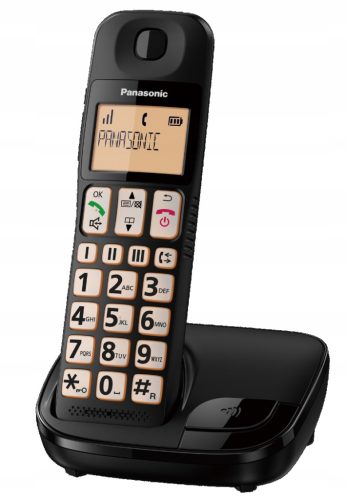Panasonic KX-TGE110 LCD bežični telefon za starije osobe