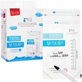  Bocioland vrećice za čuvanje hrane 200 ml, 50 kom