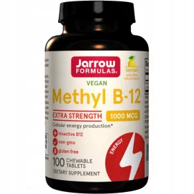   Jarrow Methyl B-12 1000 mcg - Najbolja biološki aktivna forma B12 u tabletama