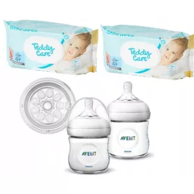   Philips Avent Natural bočica za novorođenče 125ml + chusteczki