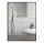 LUSTRO 90x60 U USKOM ALUMINIJSKOM OKVIRU LOFT CRNO BIJELO SREBRO ZLATO