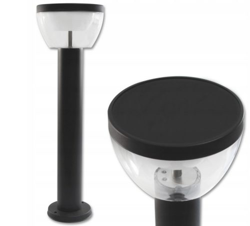 Kružni Masterled vanjski stup za rasvjetu, integrirani LED izvor, 50 cm, crni