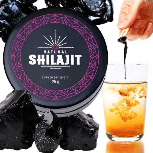 Shilajit Mumio Himalajski - Prirodna Himalajska 100% Autentična Pasta, 25g