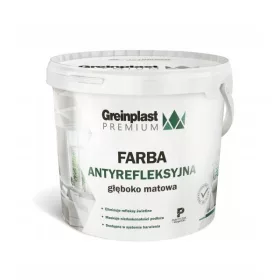 Greinplast antirefleksna boja, mat bijela, 10 l