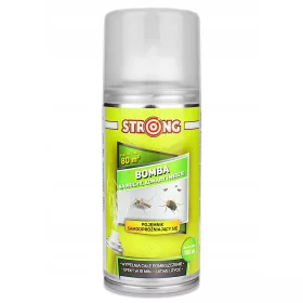   Sredstvo protiv insekata - Dimna bomba protiv komaraca, moljaca, muha Strong 0,5 kg 150 ml