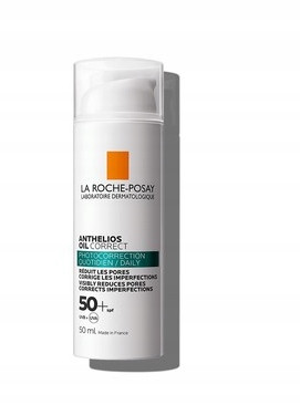 Anthelios Oil Correct SPF50+ Gel-Krema za Visoku Zaštitu i Mat Izgled Kože