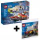  LEGO City 60373 Vatrogasni čamac + LEGO City 30585 City