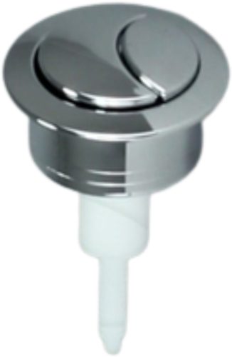 BiM tipka za ispiranje WC školjke štedna HYDRO-ERA, krom