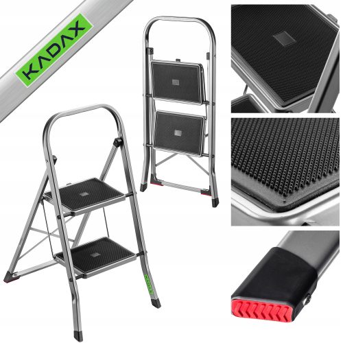 Kadax K8086 aluminijske ljestve 2,5 m do 150 kg