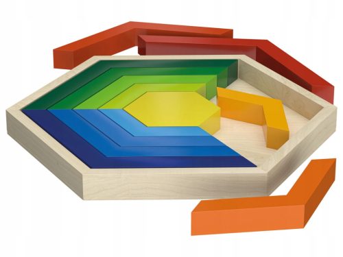 Dječja drvena Montessori slagalica