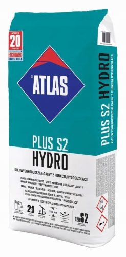 Ljepilo za pločice Atlas Plus S2 Hydro 15 kg