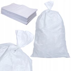 POLIPROPILEN VREĆA 25kg BIJELA 50 x 80 [10 komada]