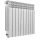 KFA Gavia 500 2 rebra aluminijski radijator - Bočni priključak