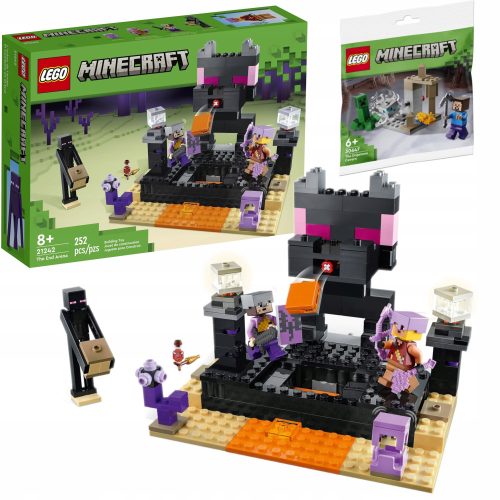  LEGO Minecraft 21242 Arena kraja + LEGO Minecraft 30647 Dripstone Cave