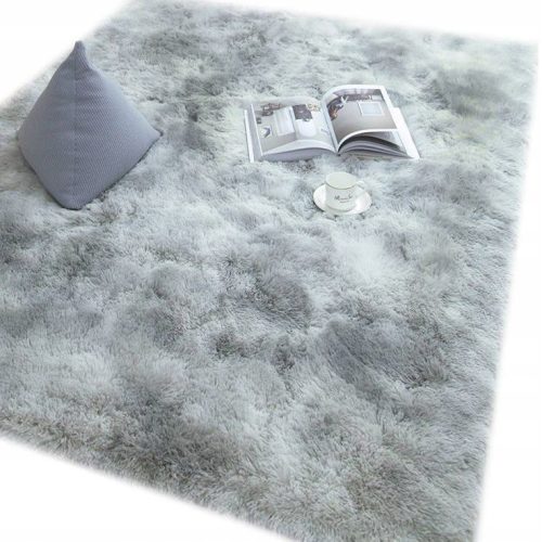 PLIŠANI TEPIH SHAGGY PLUSH HAIRY GREY 120x160