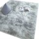 PLIŠANI TEPIH SHAGGY PLUSH HAIRY GREY 120x160
