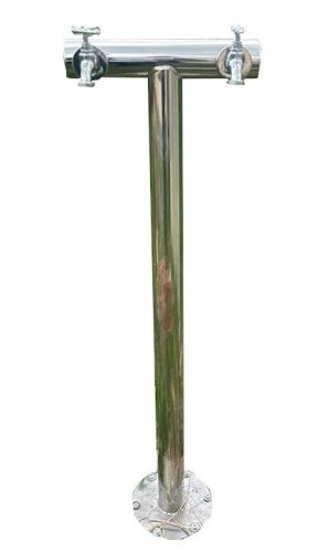 VRTNI HIDRANT INOX DVOJNI STUP 100 CM