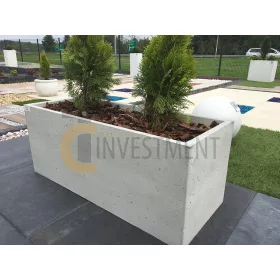  SLABB posuda za cvijeće 100 cm x 40 x 40 cm beton