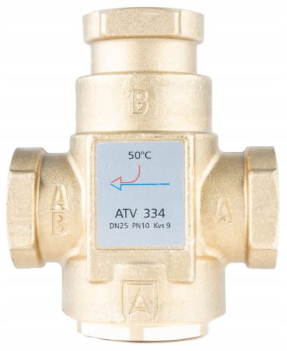 AFRISO Ventil Temperaturni ATV 334, DN25, Rp1"