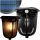 Vrtni zidni kinkiet Decorya crni, solarna zidna lampa s 1 W LED izvorom